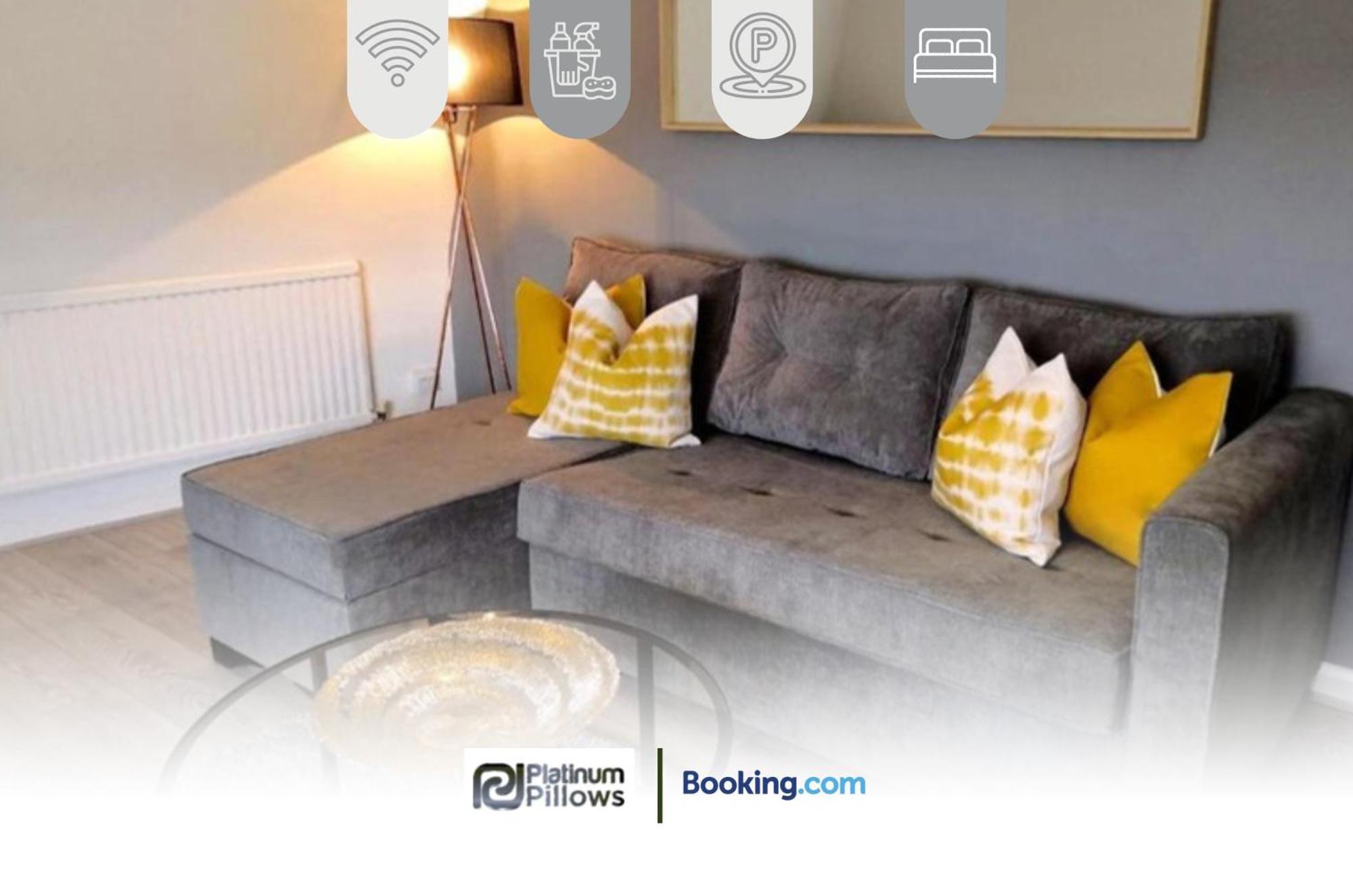 Modern Oxford 1Br Apt, Contractor & Family Accommodation, Near Oxford Hospitals And Science Park Kültér fotó
