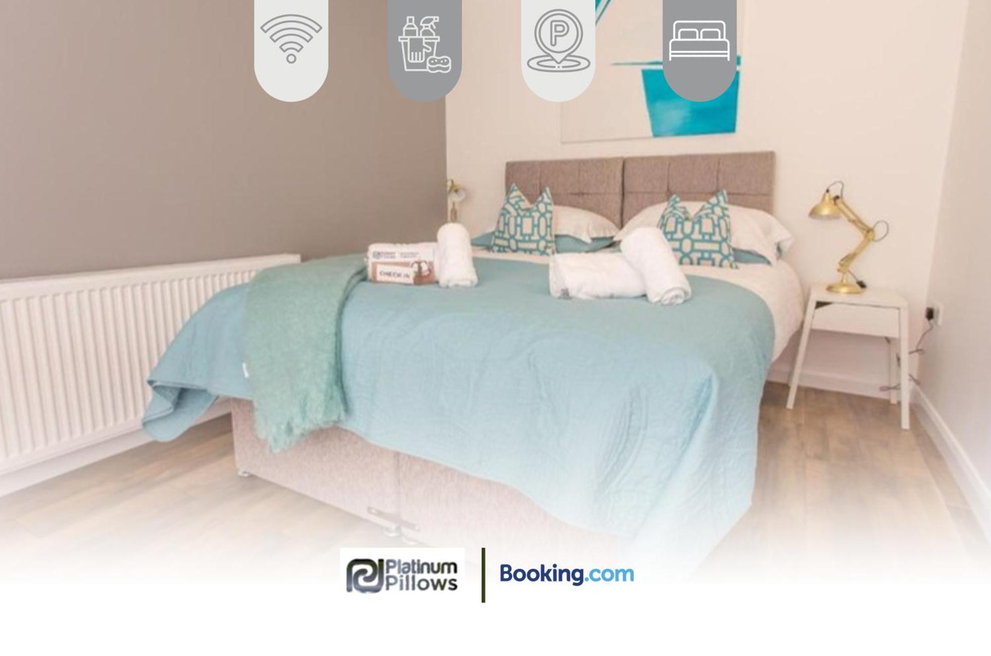 Modern Oxford 1Br Apt, Contractor & Family Accommodation, Near Oxford Hospitals And Science Park Kültér fotó