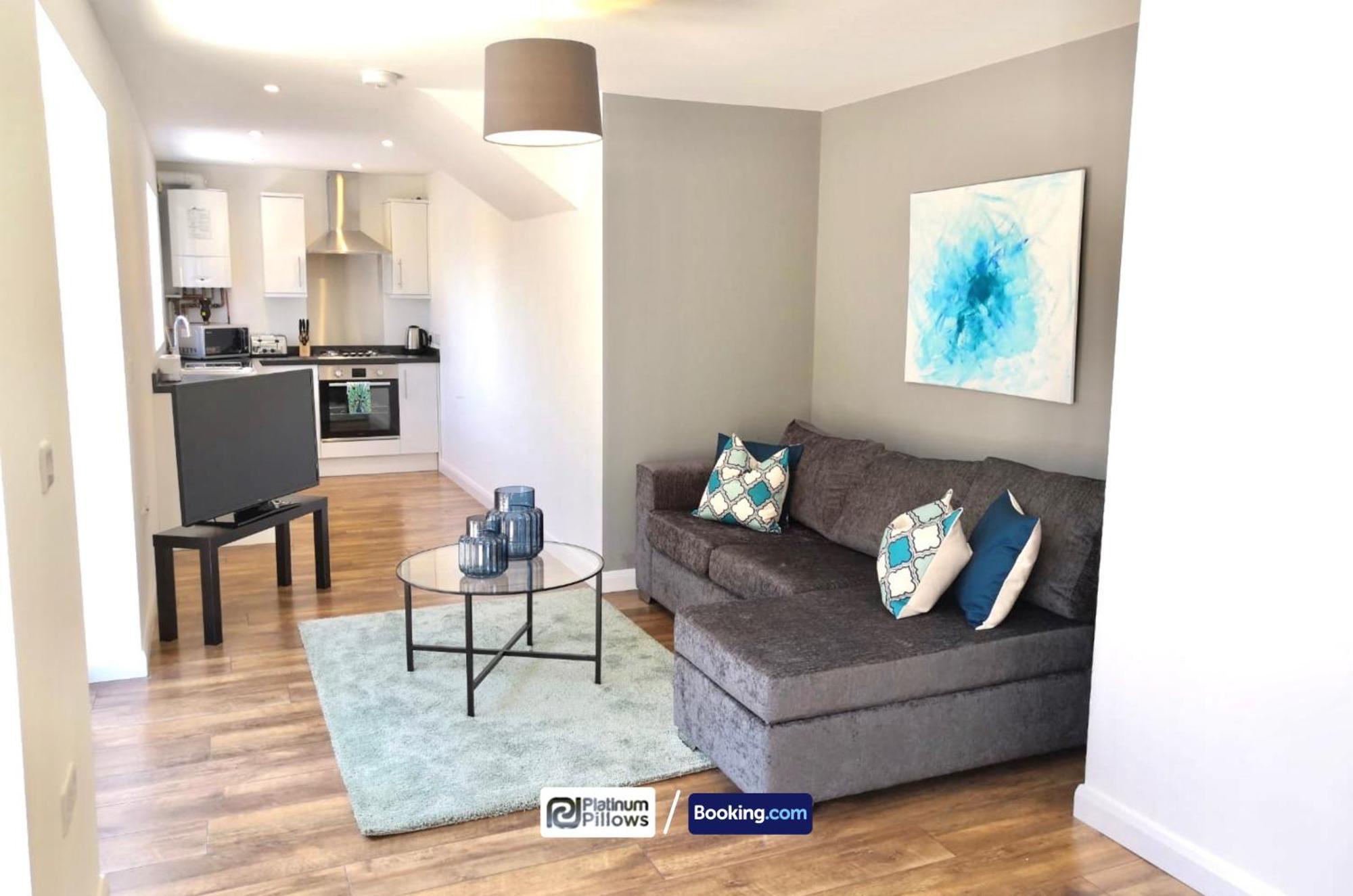 Modern Oxford 1Br Apt, Contractor & Family Accommodation, Near Oxford Hospitals And Science Park Kültér fotó
