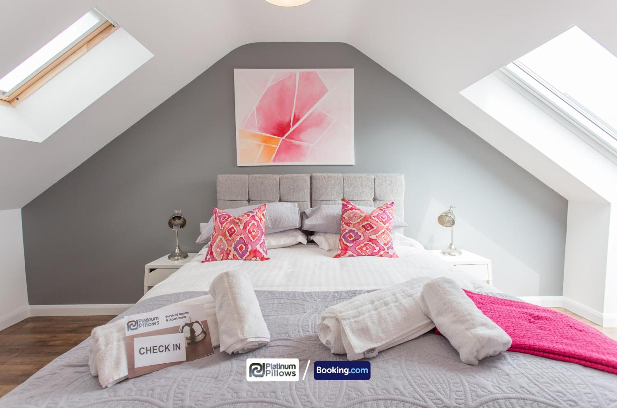 Modern Oxford 1Br Apt, Contractor & Family Accommodation, Near Oxford Hospitals And Science Park Kültér fotó