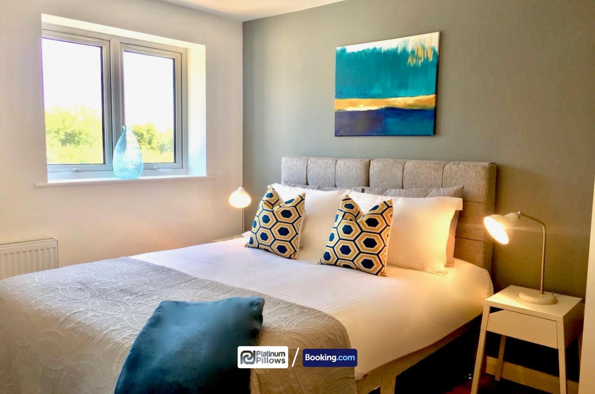 Modern Oxford 1Br Apt, Contractor & Family Accommodation, Near Oxford Hospitals And Science Park Kültér fotó