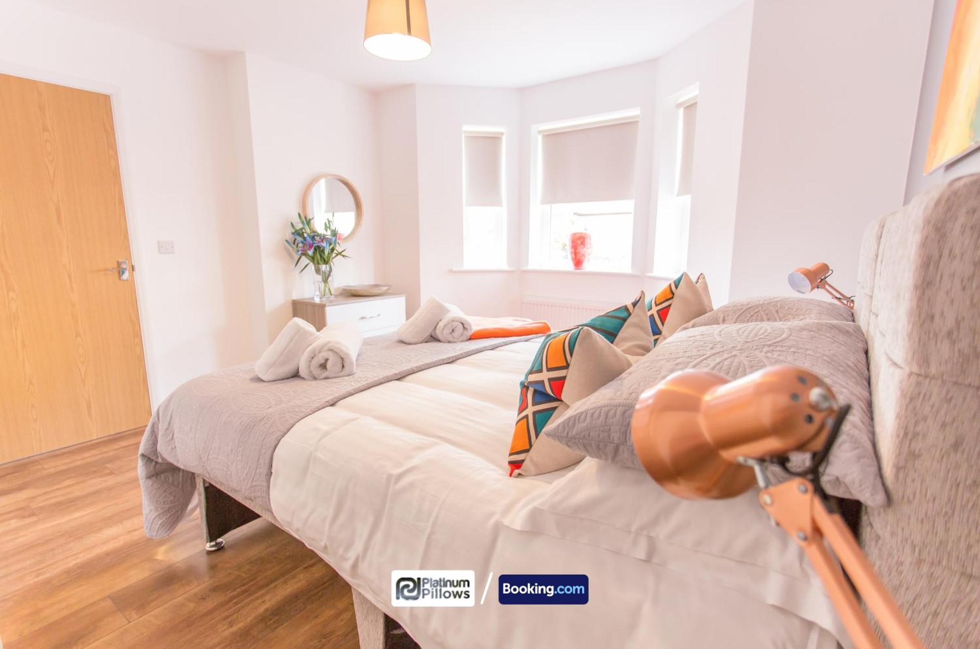 Modern Oxford 1Br Apt, Contractor & Family Accommodation, Near Oxford Hospitals And Science Park Kültér fotó