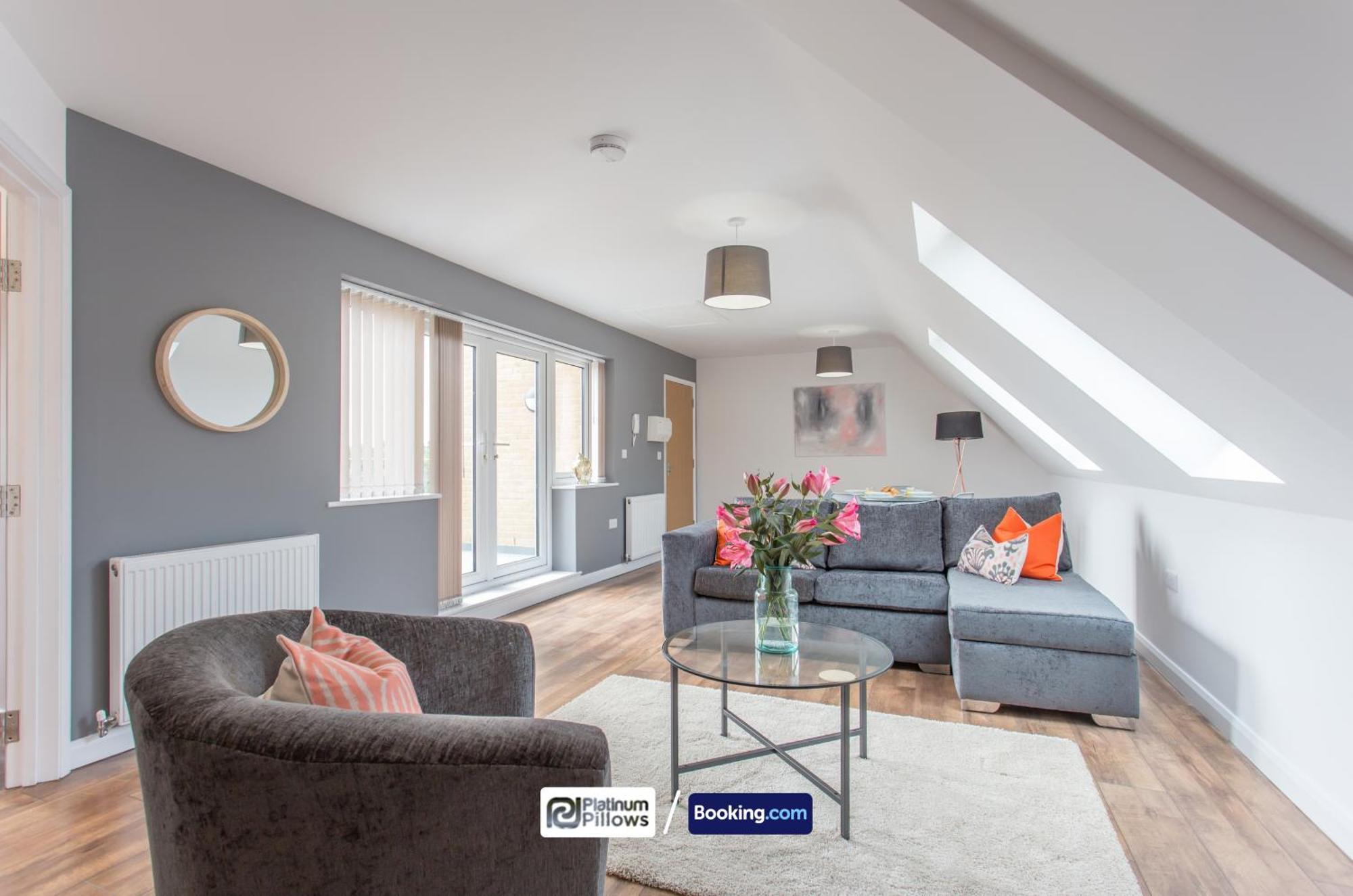 Modern Oxford 1Br Apt, Contractor & Family Accommodation, Near Oxford Hospitals And Science Park Kültér fotó