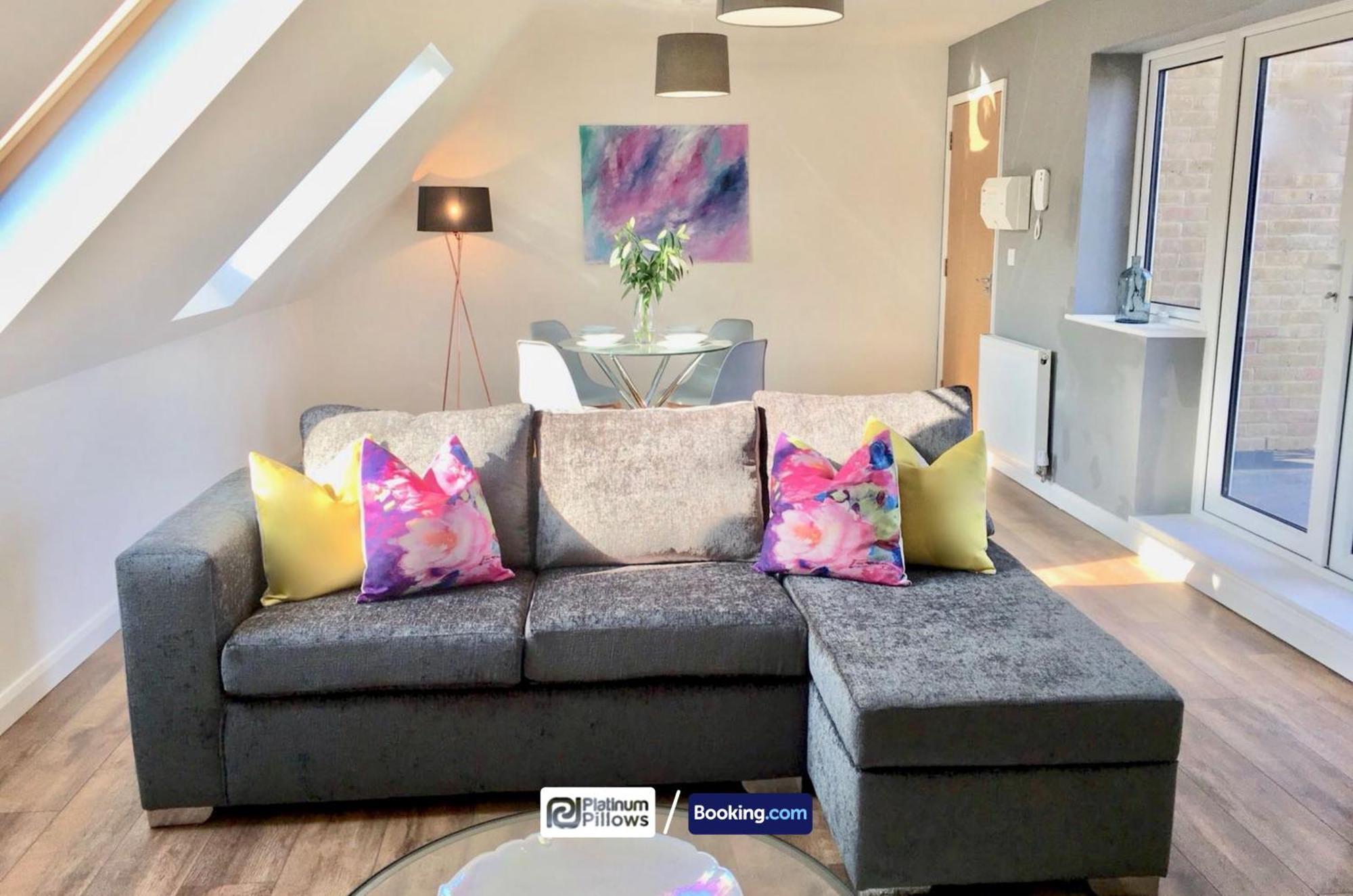 Modern Oxford 1Br Apt, Contractor & Family Accommodation, Near Oxford Hospitals And Science Park Kültér fotó